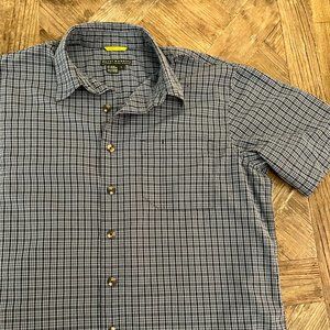 Lightweight Royal Robbins S/S Men's Shirt, Size Large